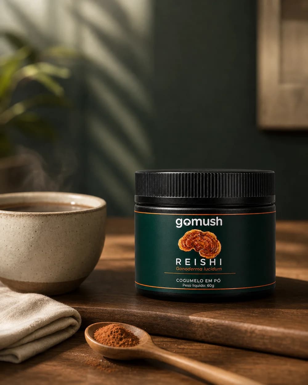Reishi Gomush na rotina