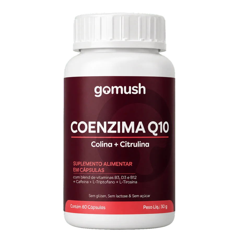 Embalagem Gomush Coenzima Q10