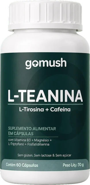 Embalagem Gomush L-Teanina